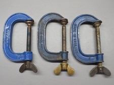 3 x   Record    3"  G  Clamps