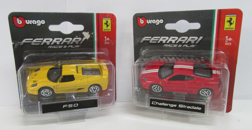 Burago ferrari race - 1/64, &