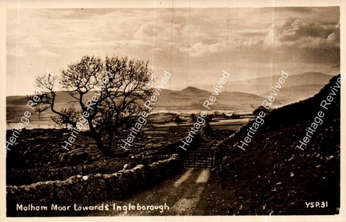 Vintage malham moor - malham,