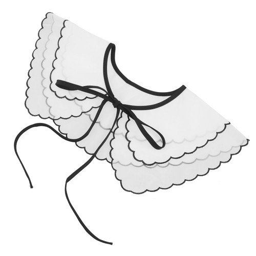 Organza fake collar faux - collar,