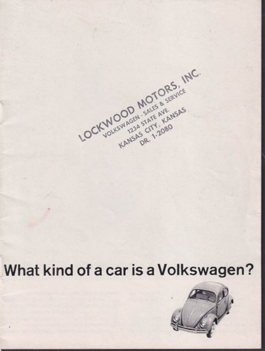 Volkswagen brochure 1962 what - 1962,
