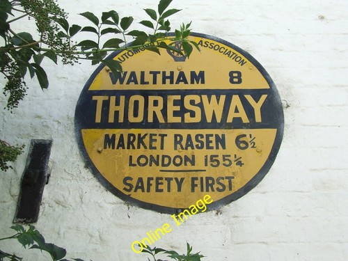 Photo 6x4 old sign - photo,