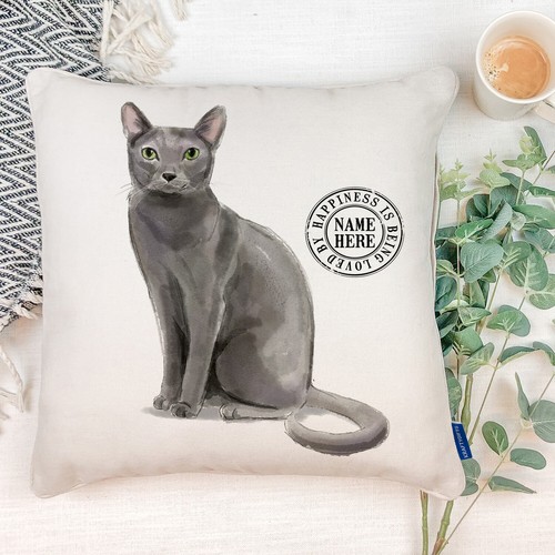 Personalised cat cushion - cushion, cover