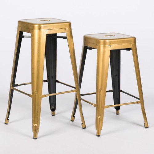 Tolix inspired metal bar - inspired, stool