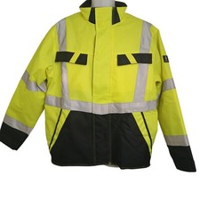 Mascot Hi Viz Jacket Yellow Hi Vis XL Safety Workwear Reflective Coat New