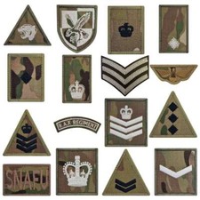 Military Rank Blanking Patch