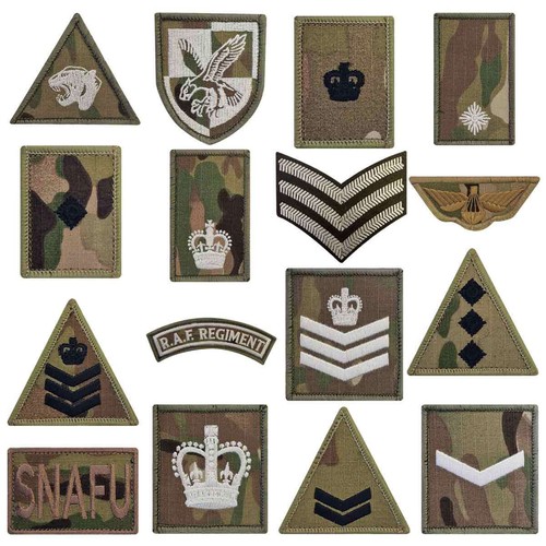 Military rank blanking patch - rank,