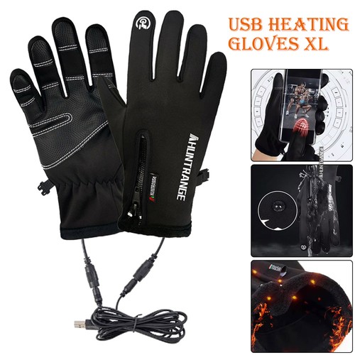Usb electric heated gloves - heated,