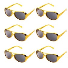 Gold Elvis Glasses Gold