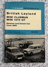 Classic Mini Clubman & 1275GT