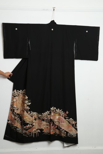 Vintage japanese kimono floral - vintage,