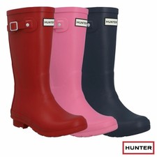 Hunter Kid's Rainboot Red