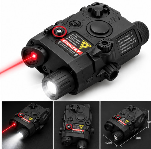 Tactical red dot laser - red,