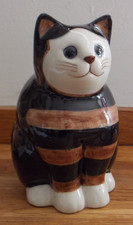 QUAIL POTTERY CAT '' CLARANCE