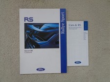 Ford Escort RS Cosworth  -Sales  Brochure Pack - 1992
