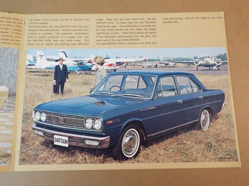 C1969 datsun 2300 - c1969, six