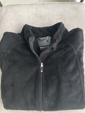Spyder Black Full Zip Fleece With 3 Zipped Pockets Size UK12