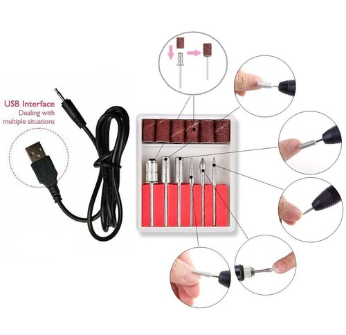 Diamond nail file drill - diamond, bits