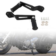 Black Rear Passenger Foot Pegs