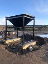 sand and aggregate bagging hopper.