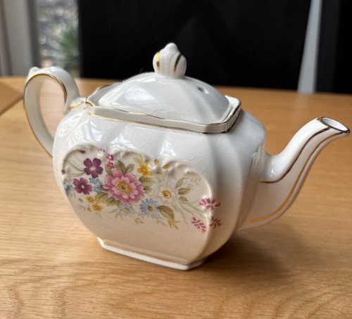 Sadler england teapot floral - england,