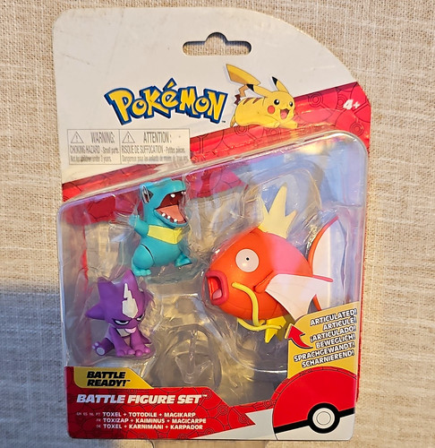 Pokémon battle figure set - pokémon,