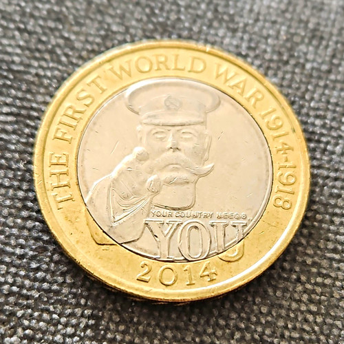 2014 two pounds coin - 2014,