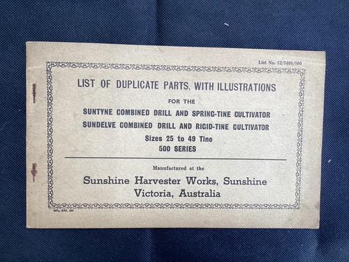 Sunshine harvester australia - sunshine,