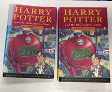 Harry Potter The Philosopher's Stone 1st First Edition 5th Print Ted Smart Uk