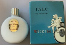 Vintage Talc de Worth Paris  -
