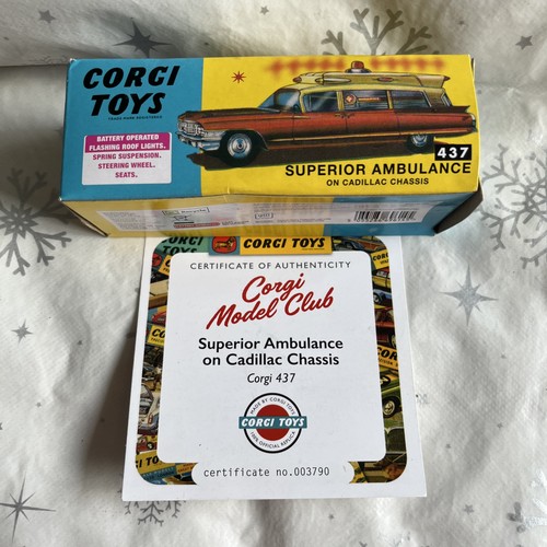 Corgi toys model club 437 - toys,
