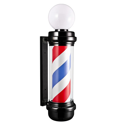 Barber pole rotating - barber,