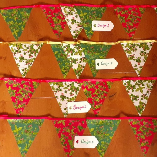 Handmade fabric christmas - fabric,