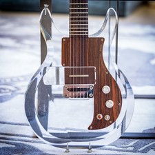 Dan Armstrong Plexi Lucite Guitar Ex Gilby Clarke GUNS 'N' ROSES 1971 - Clear