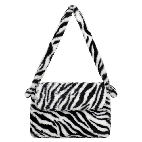 1pc zebra shoulder bag fashion - 1pc,