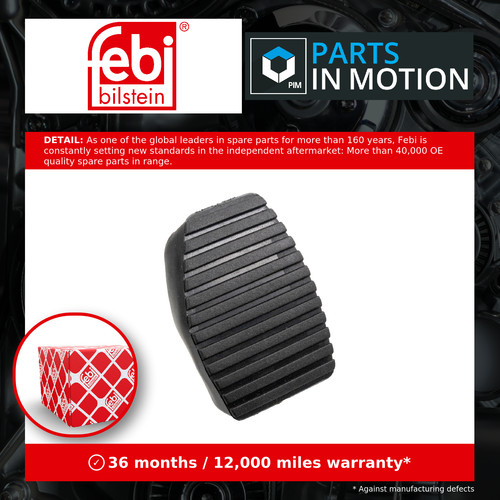Brake pedal pad fits peugeot - brake,