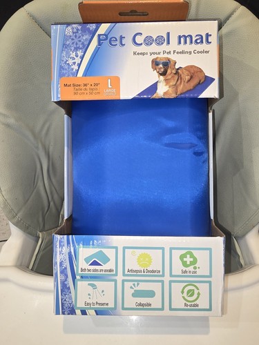 Pet dog cooling - mat, gel