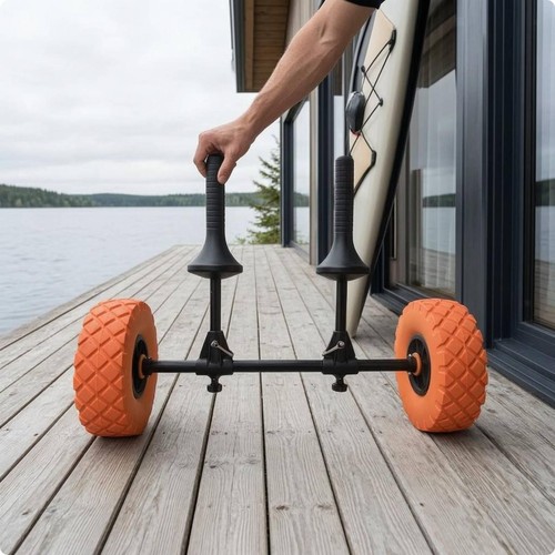 Rigid kayak trailer