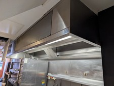 Extractor Hood Canopy /Commercial Kitchen Canopy / 3.9 x 1.4 meter