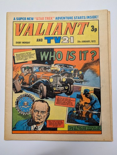 Valiant and tv21 comic 29th - tv21,