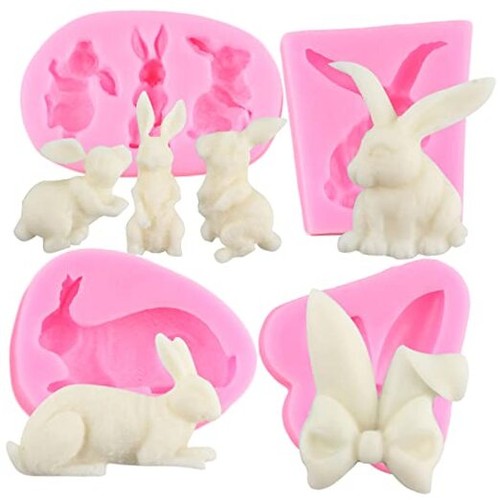 Rabbit fondant mold easter - rabbit,