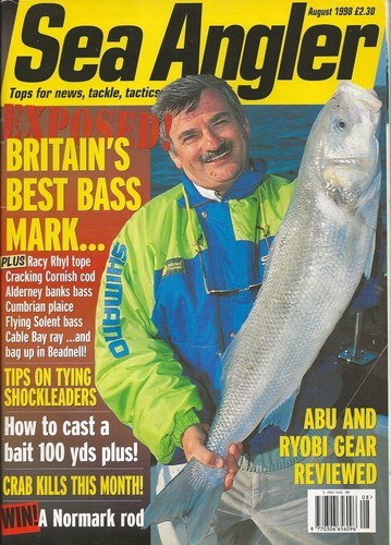 Sea angler magazine august - sea,