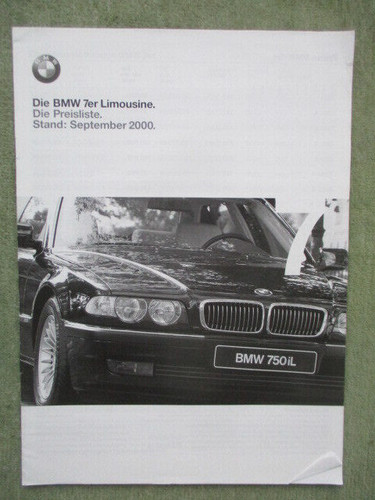Bmw 728i 735i 740i - +l, 730d