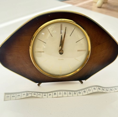Vintage westclox scotland teak - westclox,