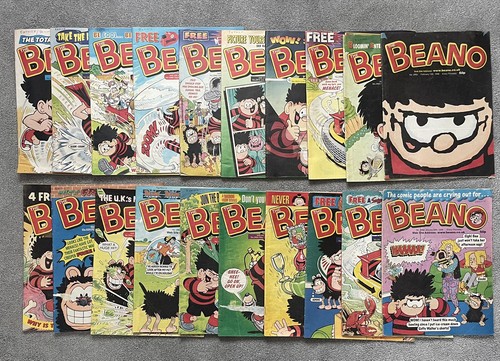 Job lot 20x vintage beano - 20x,
