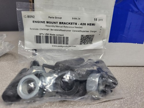 Engine mount brackets hardware - mount,