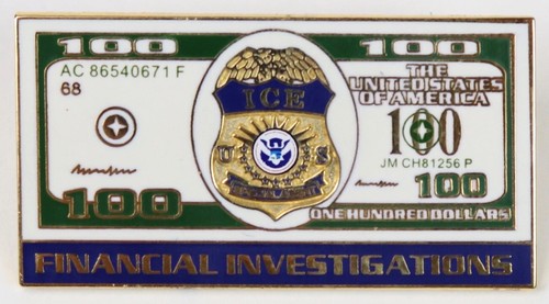 Ice special agent - agent, financial