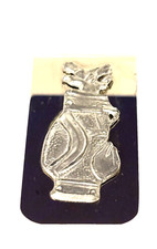 VINTAGE Golf Bag & Clubs Metal