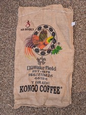 10x Used Empty Coffee Hessian Burlap Jute Bags Sacks Garden Planter Smoker