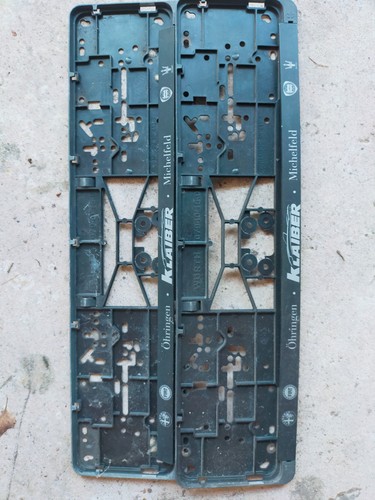 Fiat german number plate - number,